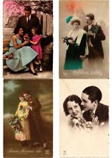 ROMANTIC COUPLES GLAMOUR REAL PHOTO 700 Vintage Postcards Pre-1940 Part 2(L2447) picture