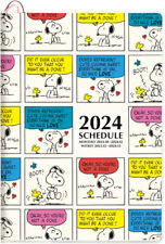 2024 Schedule Book Agenda Planner Square Peanuts Snoopy B6 Weekly #03 picture
