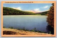 Chambersburg Reservoir, Caledonia State Park, Pennsylvania Vintage Postcard picture