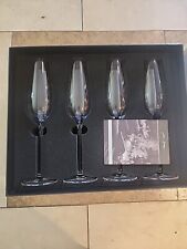Joshua Steinberg Crystal Sommelier, Set of Four Champagne Flutes picture