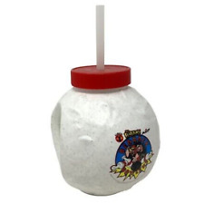 AMF The Flintstones Bedrock Bowlers Bowling Ball Molded Sipping Bottle Straw picture