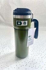 NEW Starbucks Stanley Military Commitment 20oz Tumbler - Army Green picture