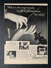 Vintage 1946 Pacquins Hand Cream Print Ad picture