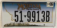 Montana JEFFERSON COUNTY #51 license plate Clancy Boulder 9913B Rader Creek MT picture