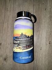 Carnival Cruise Metal Insulated Thermos Bottle Tumbler New Large Size Sunset picture