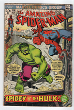 Amazing Spider-Man 119 Marvel Comics 1973 Spidey vs Hulk picture