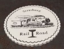 Strasbourg Railroad Patch  train Conductor Vintage vtg Rare  picture