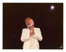 Vintage Photo Kenny Rogers Singing Your Moms Music Concert Country picture