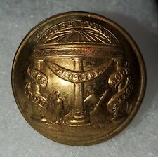 Georgia State Seal Coat Button - Ca. 1864-1865 - Van Wart backmark picture