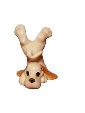 Vintage Dog Figurine Cute Playful Puppy Made in Japan Ceramic 2.5 inch picture