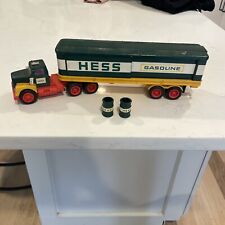 Vintage 1975 1976 HESS FUEL OIL/GAS TRACTOR TRAILER TRUCK ORIGINAL picture