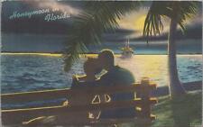 Postcard Honeymoon in Florida FL  picture
