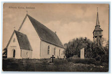 c1910 Alvesta Kyrka Church in Alvesta Sweden Unposted Antique Postcard picture