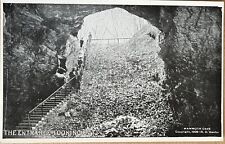 Kentucky Mammoth Cave People at Entrance Staircase Antique Postcard 1908 picture