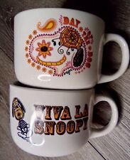 Peanuts Snoopy Day Of The Dog Viva La Snoopy. Day Of The Dead Large Mugs picture