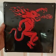 FIREBALL WHISKEY TIN SIGN 12X12 INCHES  Brand New picture
