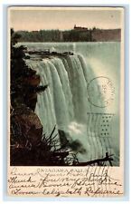 1908 Scene of Niagara Falls Canada CA Riparius NY PMC Antique Postcard picture