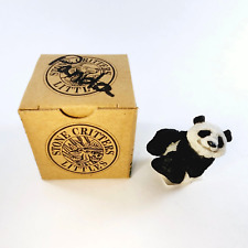 Stone Critters Littles Panda Figurine SCL-340 The Animal Collection 1998 picture