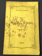 RARE BOOKLET Pennsylvania State Normal School MILLERSVILLE University historical picture