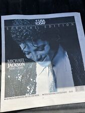 Michael Jackson Dies Death Newspaper June July 2009 Lot Of 8 picture