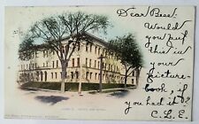 Toledo OH Ohio Central High School Vintage 1902 Private Mailing Card Postcard L8 picture