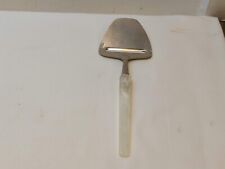 NILS JOHAN, SWEDEN, STAINLESS CHEESE PLANE, PEARLY HANDLE picture