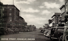 1946 Second Street Corvallis OR Oregon, Corvallis Motel Old Cars Photo Print PC picture