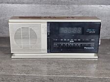 Vintage Panasonic AM/FM Alarm Clock Radio RC-6310 Woodgrain Dual Wake-up Tested picture