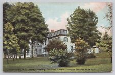 Postcard Cooperstown NY Hartwick Seminary Oldest Lutheran Theological Institute picture