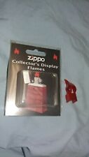 1990s Zippo Roseart Plastic Display flame mint in packaging neat item picture