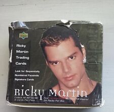 Vintage Upper Deck Ricky Martin Trading Cards 24 Packs 1999 picture