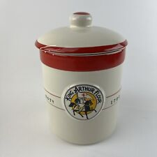 King Arthur Flour 1 Quart Ceramic Collectable Canister with Lid by Chantal picture