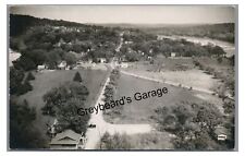 RPPC Aerial View OLD FORSYTH MO Missouri PRE DAM Vintage Real Photo Postcard picture