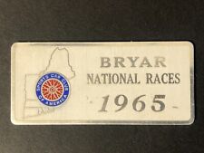 SCCA (New England Region) 1965 Bryar National Races Alum. Wall Plaque picture