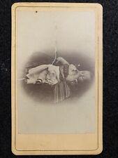 Windsor Vermont VT Cure Child Laying Down Antique CDV Photo picture