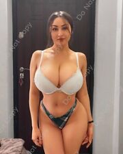 8x10 LOUISA KHOVANSKI GLOSSY PHOTO big breasts boobs bikini model picture