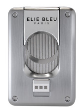 Elie Bleu Slide Button Cigar Cutter, Chrome Finish, EBC4000, New In Box picture