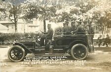 Postcard C-1910 Michigan Battle Creek Combination Hose Motor Car Fire 24-5332 picture