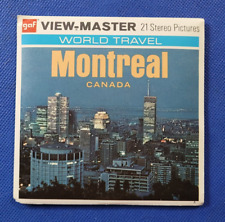 Gaf Vintage A051 Montreal Quebec Canada World Travel view-master 3 reels packet picture