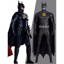 Flash Flashpoint Michael Keaton Version Batman Cosplay Costume Halloween Party picture