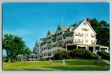 Postcard BUILDING SCENE Northfield Massachusetts MA posted 1960 picture