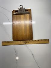 Vintage Falcon Wood Clipboard & Ruler Office Business Industrial Great Patina picture