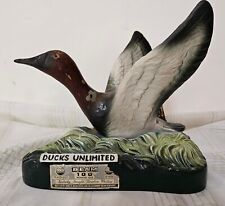 Vintage Jim Beam Ducks Unlimited Bourbon Decanter 