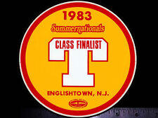 NHRA Summernationals Englishtown, NJ 1983 Original Vintage Racing Decal/Sticker picture