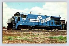 Postcard Railroad Train Conrail 1980 B23-7 1970s Chrome Unposted Jackson MI picture