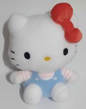 Sanrio Hello Kitty Blue Sitting RARE Fluffy 11