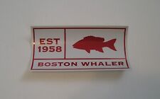 BOSTON WHALER EST 1958 SNAPPER STICKER - FACTORY SPECIAL EDITION picture