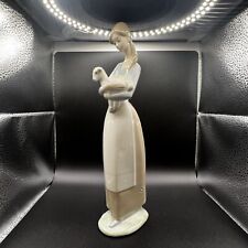 LLADRO Lady With Lamb • Approx. 10.5” Glossy Finish  Pristine Condition • No Box picture