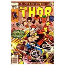 Thor #271 1966 series Marvel comics Fine Full description below [s/ picture