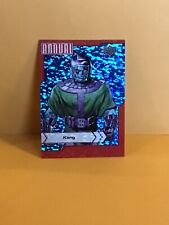 2022-23 Upper Deck Marvel Annual Kang Blue Sparkle #45 Nice picture